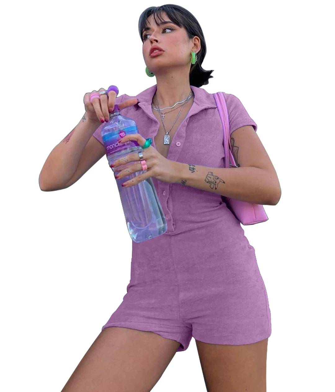 

Wholesale Factory Direct Price Solid Fall Elegant Casual Bodycon Romper One Piece Jumpsuit Women Jumpsuit Elegant