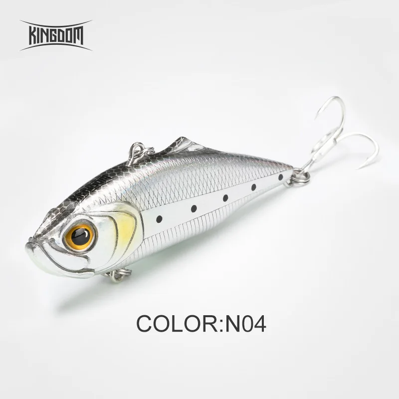 

5504 High Quality Fishing Bait Multi-section Bait Vib Fishing Lures With 3D Eyes, 6 colors