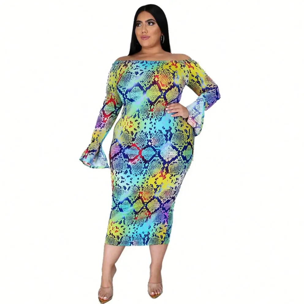 

Buttocks and one shoulder plus size fat lady mid-length woman fashion midi women sexy maxi dress, Color