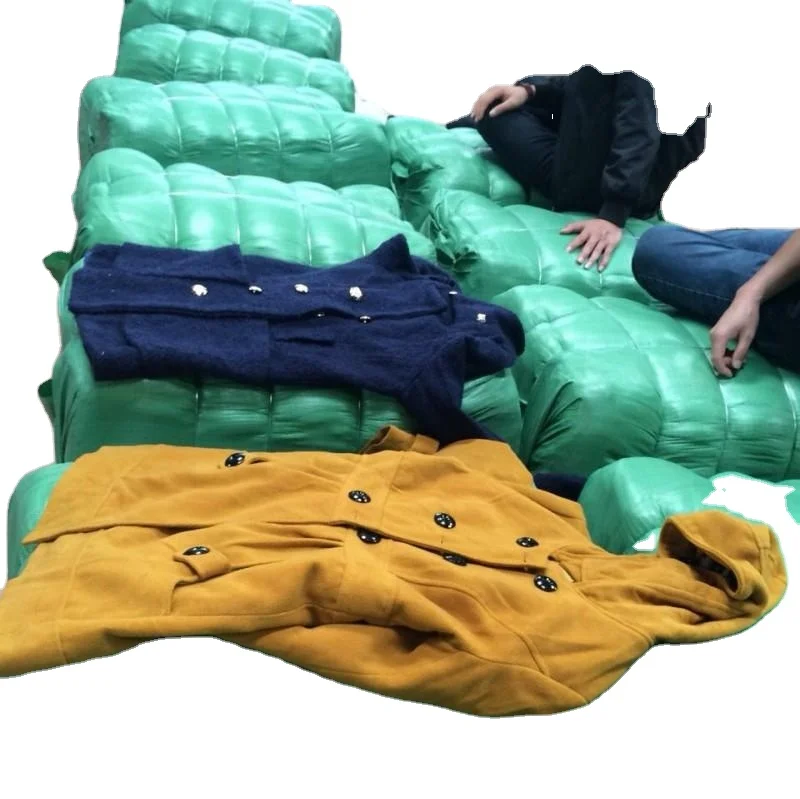 

20ft container whole sale 45kg bale used clothing women ngiht suit clothes use blaes kg used cloths baled clothing, Mixed color