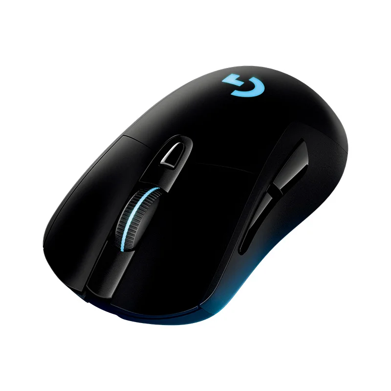 

Logitech G703 lightspeed wireless gaming mouse 16000DPI 16K sensor g703 powerplay with RGB backlit, Black