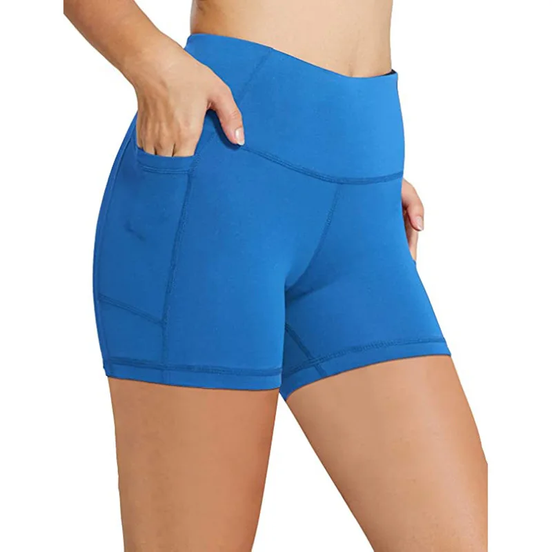 

Women Compression Short Pant High Waist Women Gym Workout Yoga Shorts