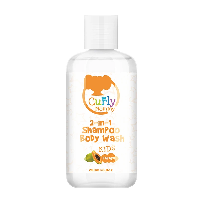 

Curlymommy Private Label Sultfate Free Organic Refreshing And Moisturizing 2In1 Shampoo And Body Wash For Babies