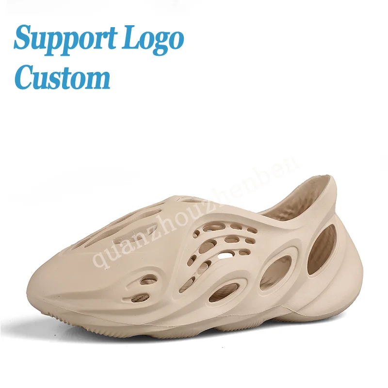 

Custom sandals Hot Beach Foam Runner Men Sandals Water Shoes Yeezys Style