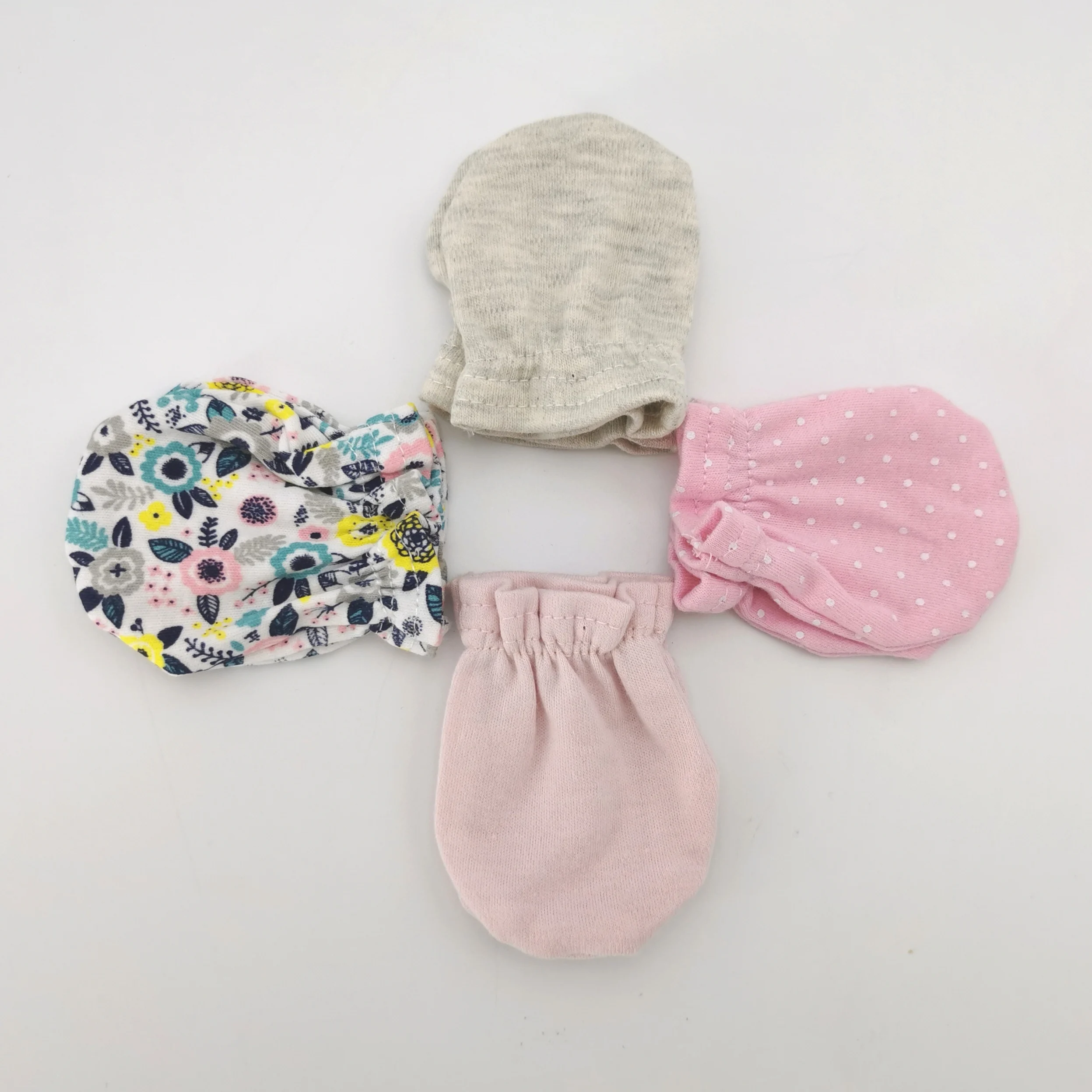 Baby Mittens Set 4pk Baby Scratch Mittens 100 Cotton Baby Mittens