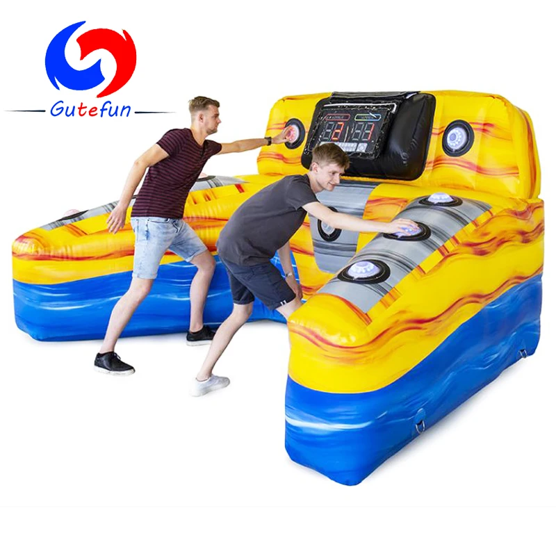 

2020 super fun active attraction party events sport games inflatable IPS Hit & Run for sale