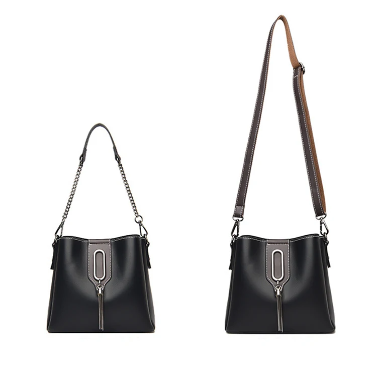 

Sankire Brand Soft PU Leather Shoulder Bucket Bag Lady Leather Hand Bags Customized Handbags Women, Oem