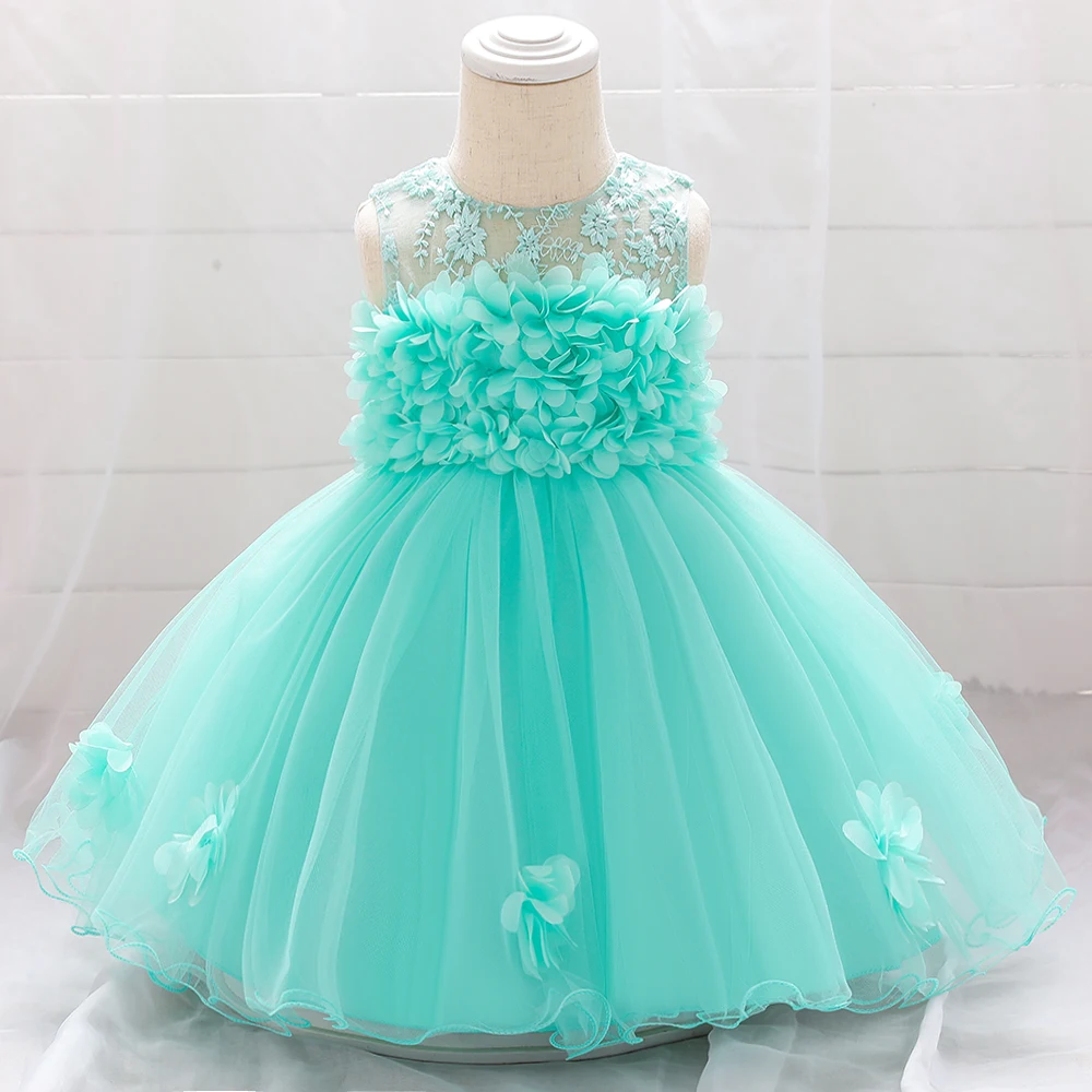 

Ready to Ship In Stock Fast Dispatch New flower girl dress baby frock children clothes baby birthday dress L1920XZ