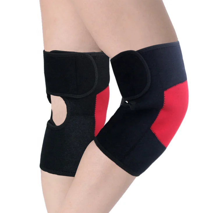 

Knee Support Belt Knee Massager Cushion Breathable Compression Knee Brace for Climbing Cycling All Contact Sports, Customized color