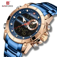 

Naviforce 9163 Men Relojes Hombre Stainless Steel Luxury Watch