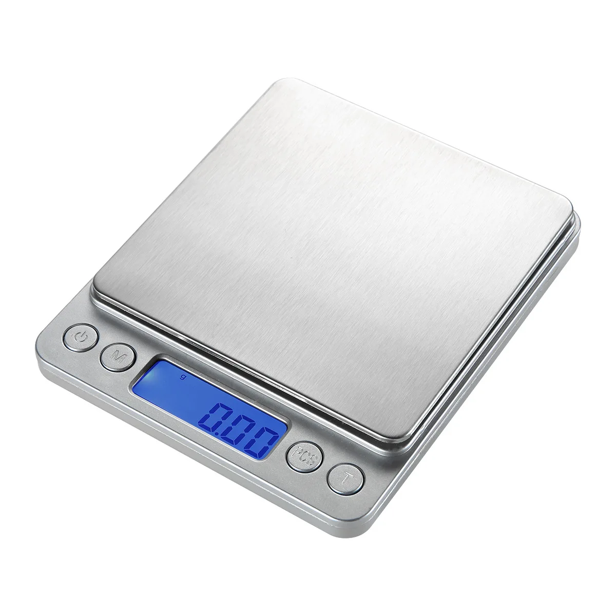 

Hot sale 3KG Electronic Steel Stainless Household Digital Food Kitchen scale, Silver