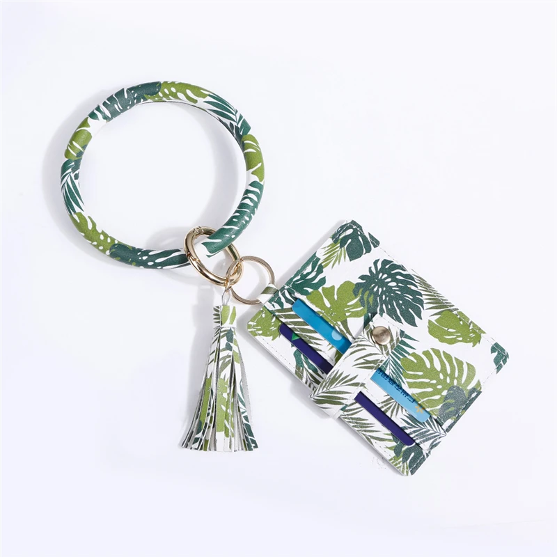 

High quality Key Ring Wallet visa card keychain, Customized color