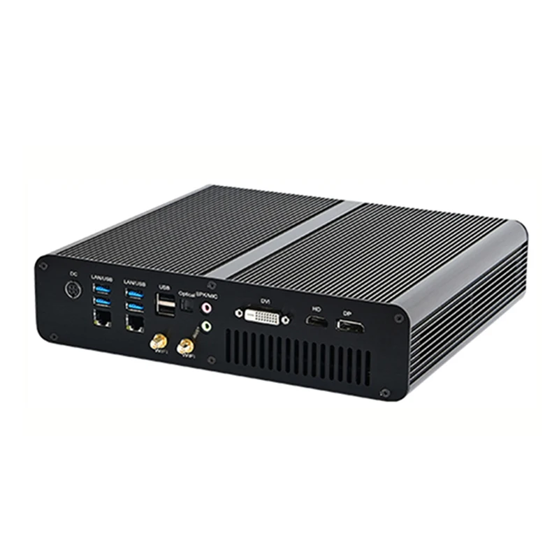 

2LAN i7-7820HQ i5-7300HQ GTX 1650 4GB 2*DDR4 NVME Desktop Computer Win10 4K DP DVI Fiber Optic WiFi Gaming Mini PC