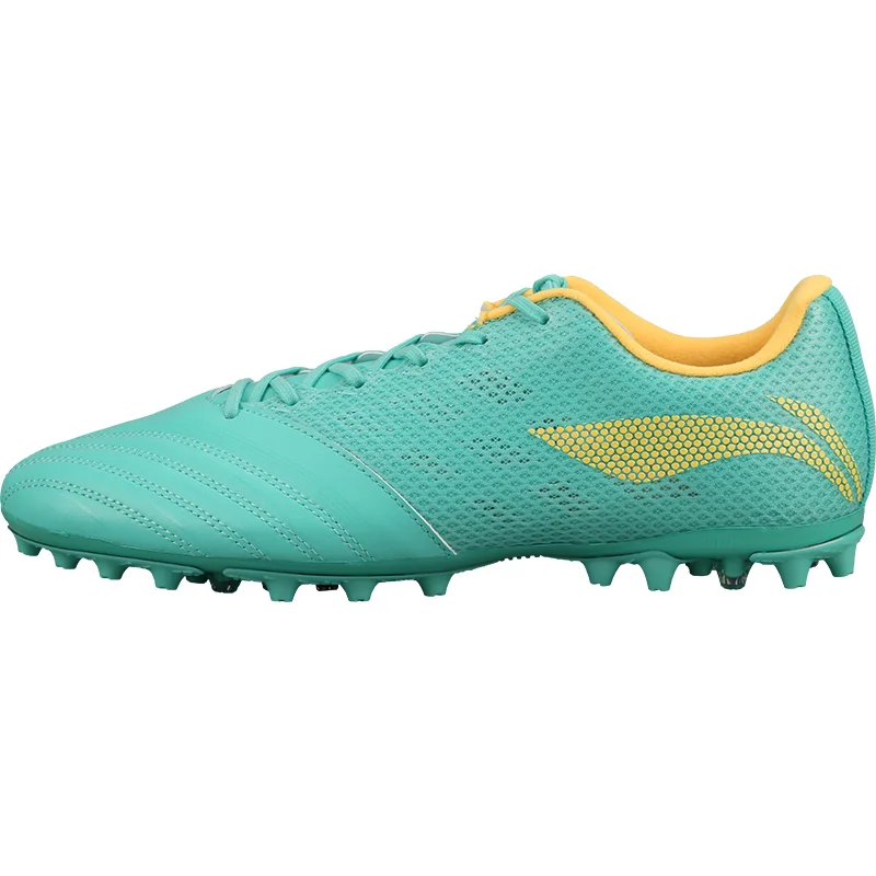 

Li Ning Adult Microfiber MG Football Shoes Broken Nails Breathable Non-slip Indoor Football Field Grass Sneakers ASFR009