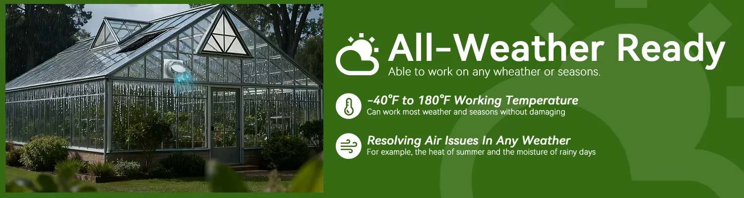 Axial Flow Exhaust Fan, Brushless, Solar, 12V - detail 10