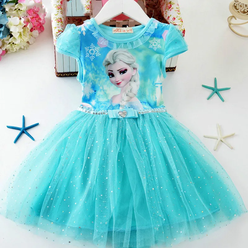 

2021 New Girl Dress Summer Baby Kid Clothes Cosplay Costume Party Children's Costume New Year