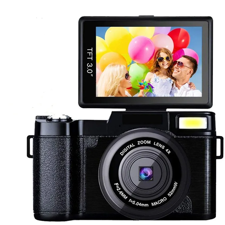 

Popular High Resolution Digital Camera Vlogging Camcorder Full HD 24MP 1080P Video Camera, Customized