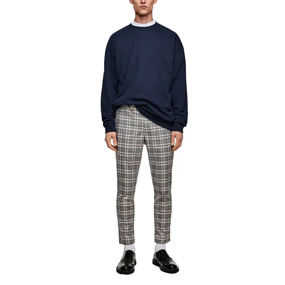 mens retro plaid pants