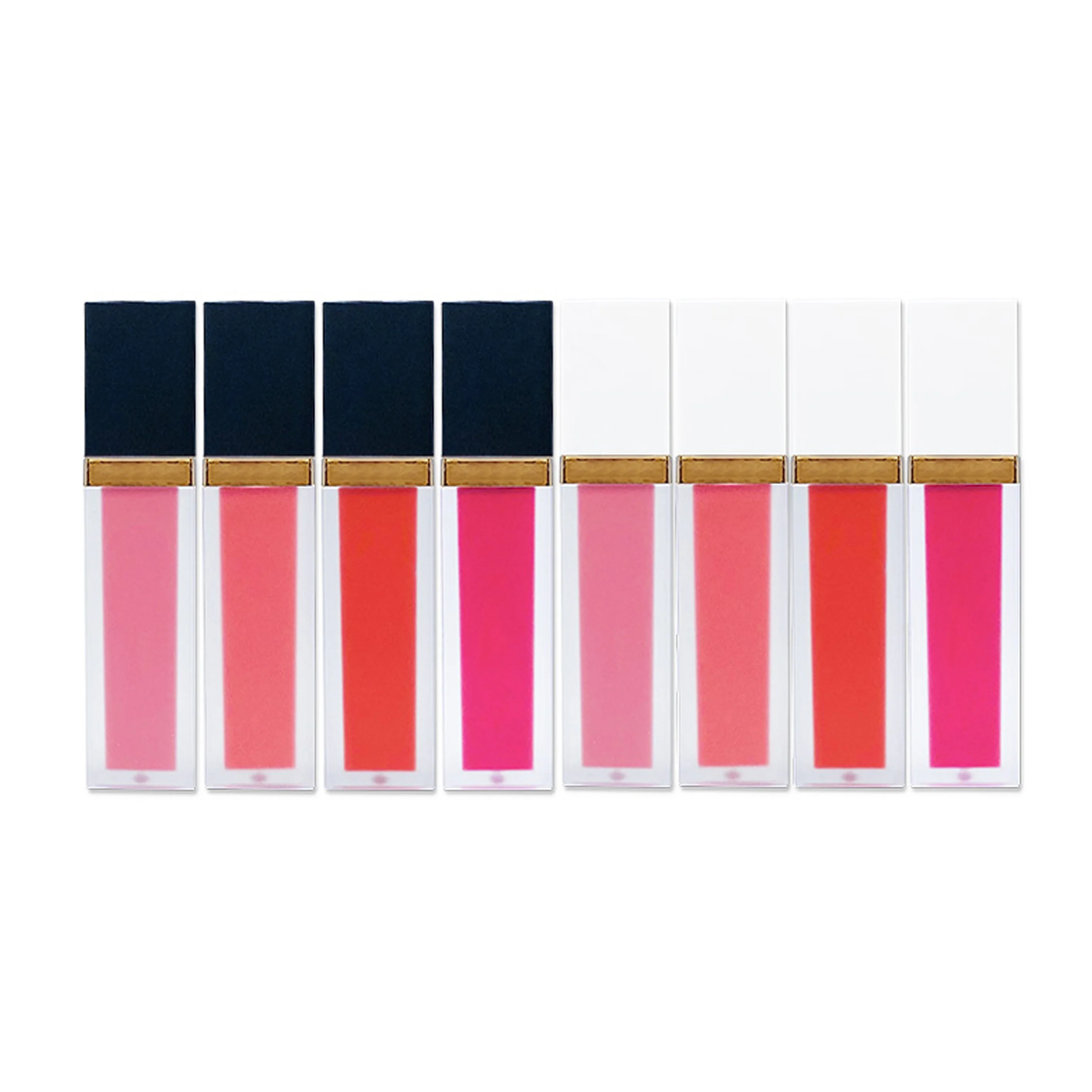 

Factory on empty tube makeup no logo waterproof liquid blush private label, 4 colors