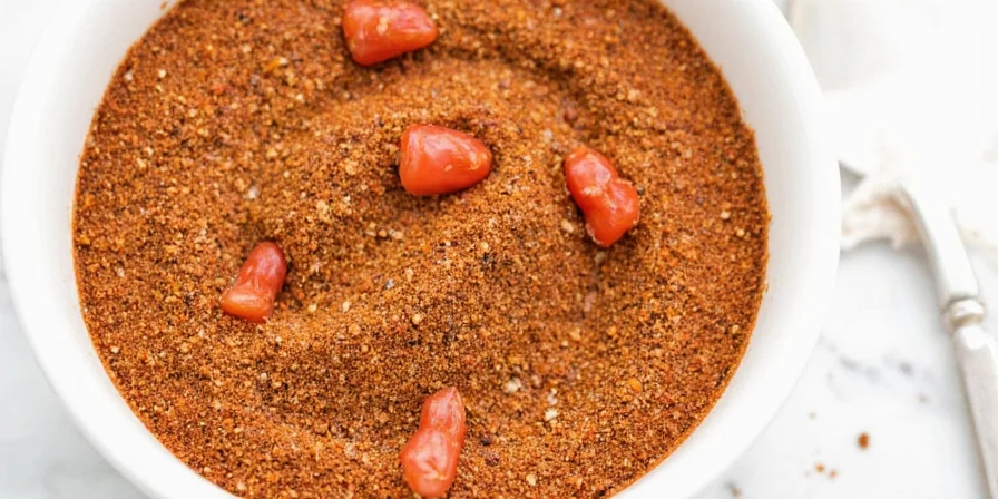 Spice comparison chart between sazon and other seasonings