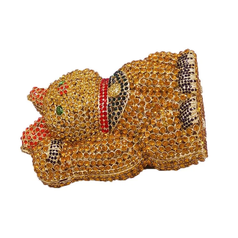 3D Cat Animal Clutch Bags