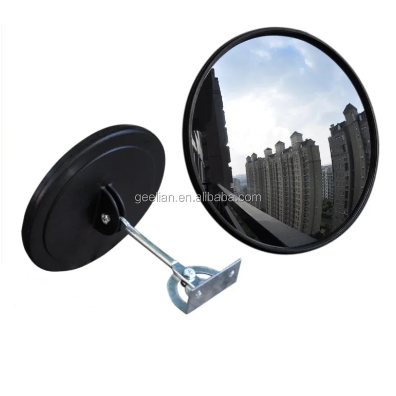 

Portable anti-theft custom Decorative acrylic convex mirrors, concave mirror, Black,white,or other customer required color