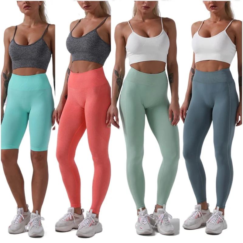 

BBZC2865 Fashion 4 piece set women sportswear fitness yoga set