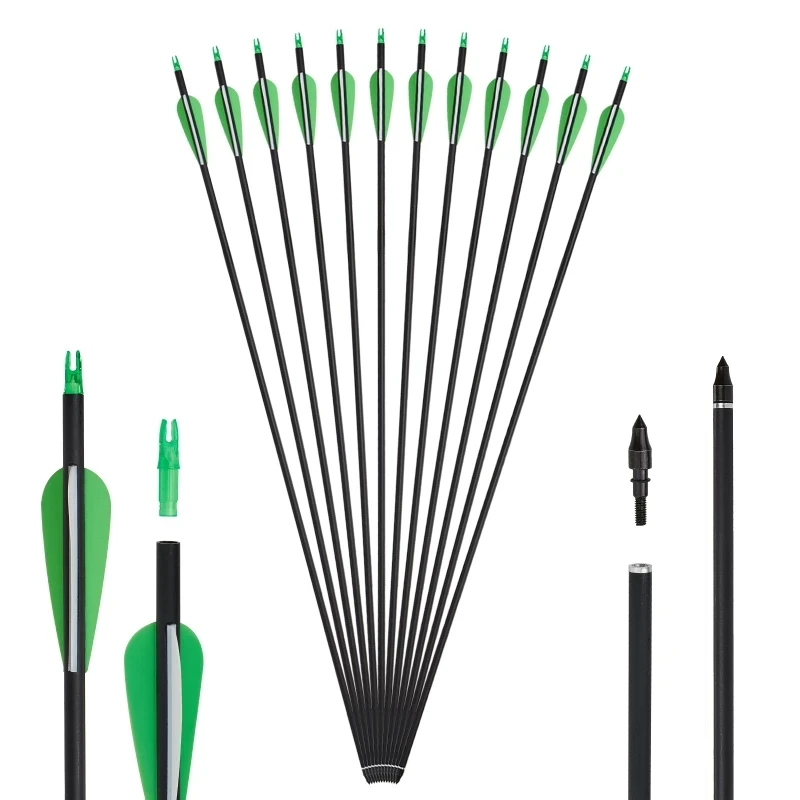 

30inch archary arrow hunting carbon 800 spina arrow
