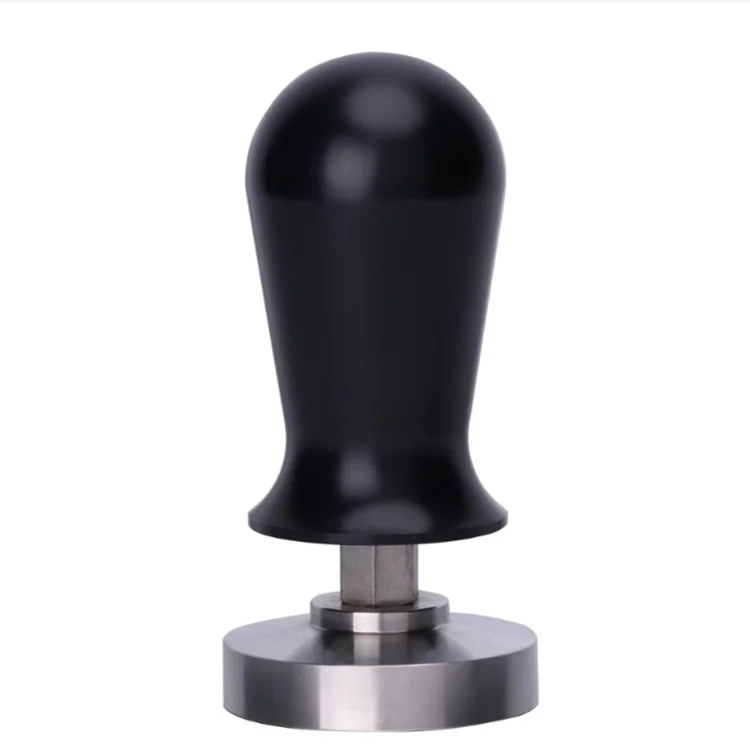 

Calibrated Tamper Pressure 58mm  53mm for Coffee and Espresso Mat Powder Hammer, Black