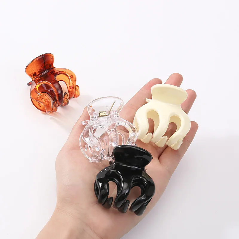 

Ins hair accessories ps material hollow-out grip geometric hair grasp femininity hair claw clip