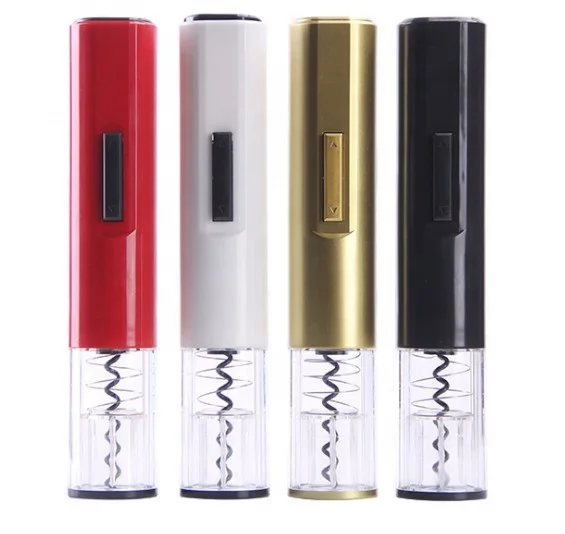 

Wholesale Hot sale Dry Battery Automatic wine Bottle opener Electronic wine opener, Red, white, black, gold etc.