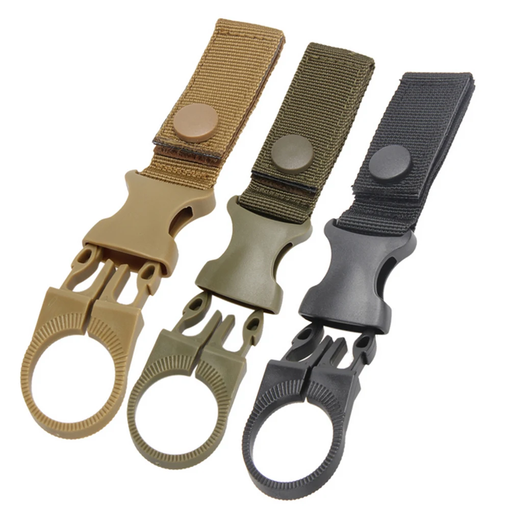 

Outdoor Hiking Hanging Buckle Mineral Nylon Water Bottle Clip Drinks Bottle Buckle