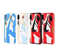 

for 3D AIR Jordan AJ1 Sports Shoes Phone Cases Off White Cover for iphone 7 8 plus xs xr 11 11 pro max phone silicone case