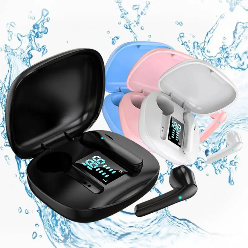 

Mixed Colors Smart Control TWS Earbuds with Power Display for Game