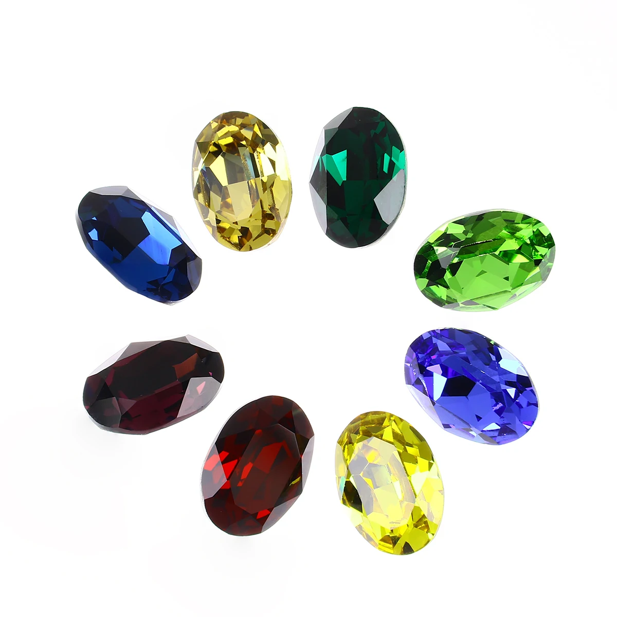 

Factory price Dongzhou Crystal Oval Fancy cut K9 crystal Rhinestone for Jewelry Findings Components