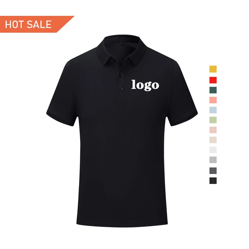 

Custom Logo Blank Printing Golf Cotton Mens Camisa POLO Wholesale Man Short sleeve Polo t Shirts, Customized color