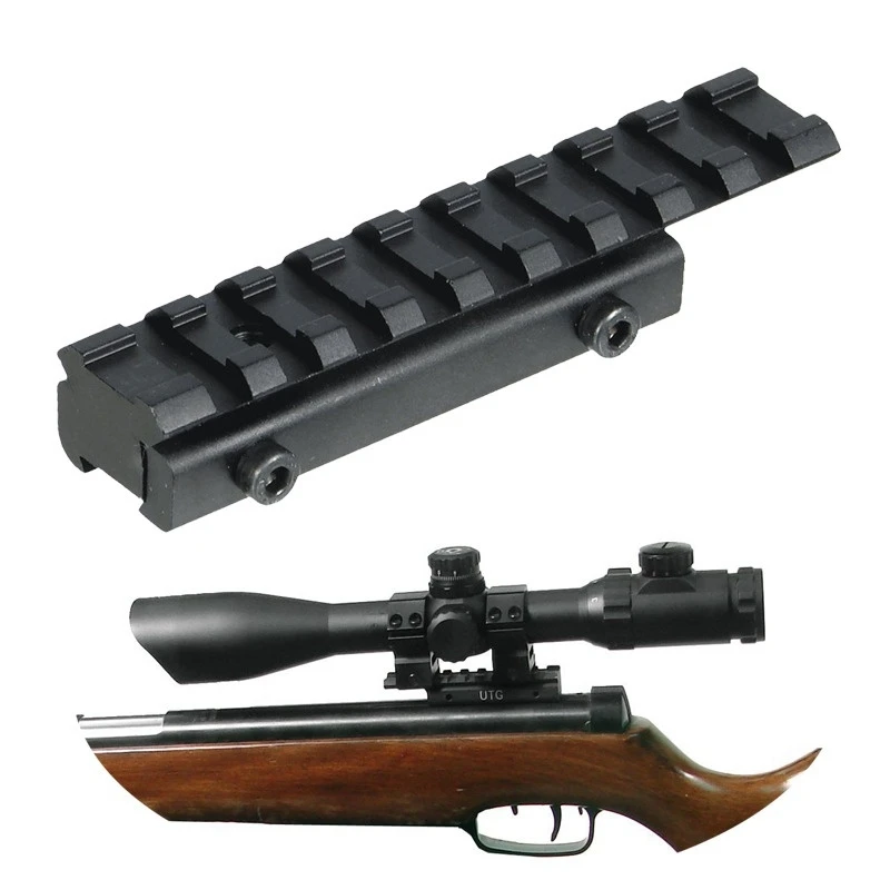 

20mm Weaver Rail Scope Mount Base Adapter Scope Extend Mount With 11mm Rail New
