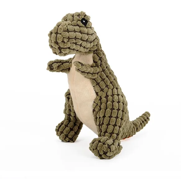 

Dog Bites Toy Dog Makes Noise Toy Pet Toy Stuffed Dinosaur, As picture