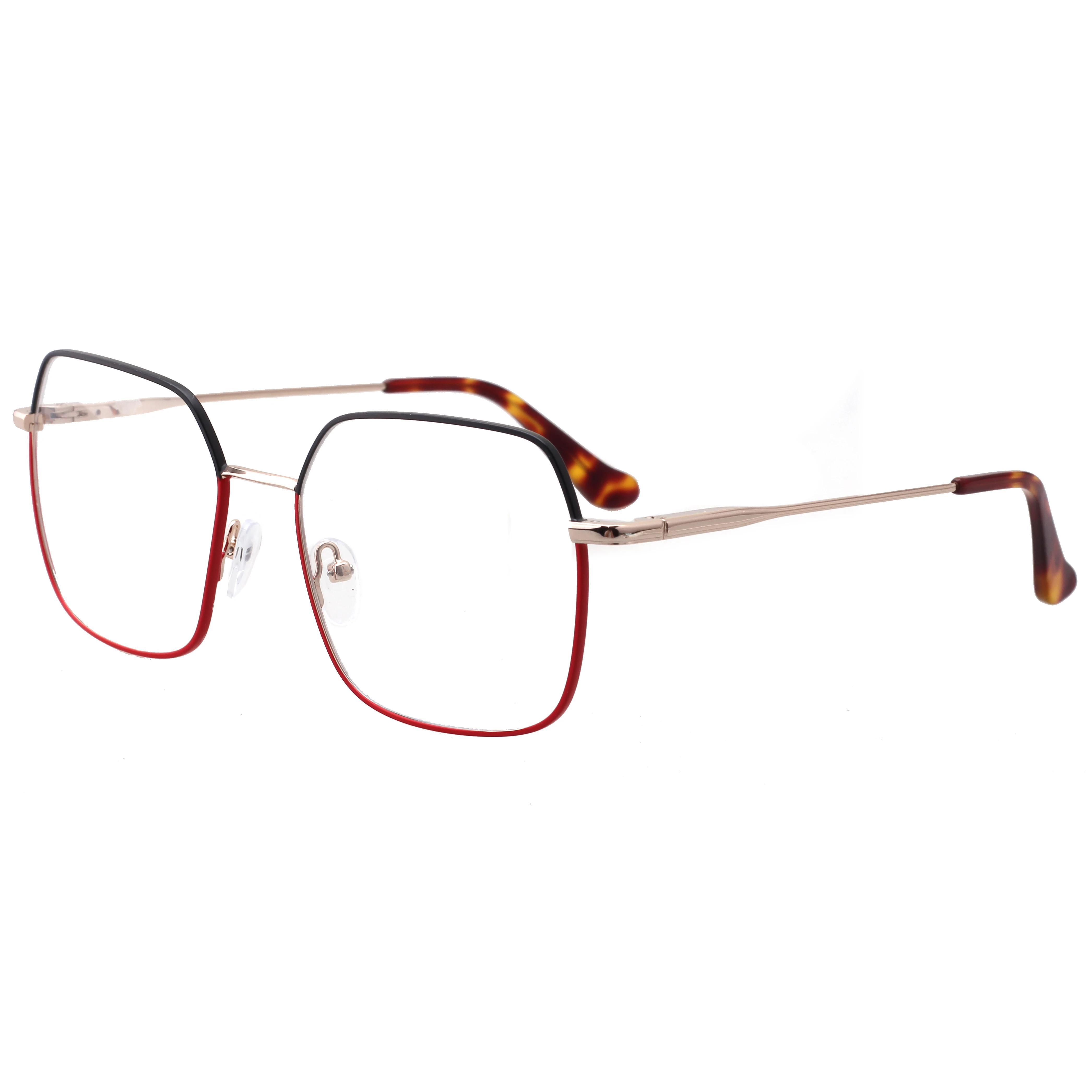 

Wholesale Fashion Oversized Metal Frame Anti Blue Light Block Lens Optical Eyeglasses Glasses, As your requiement