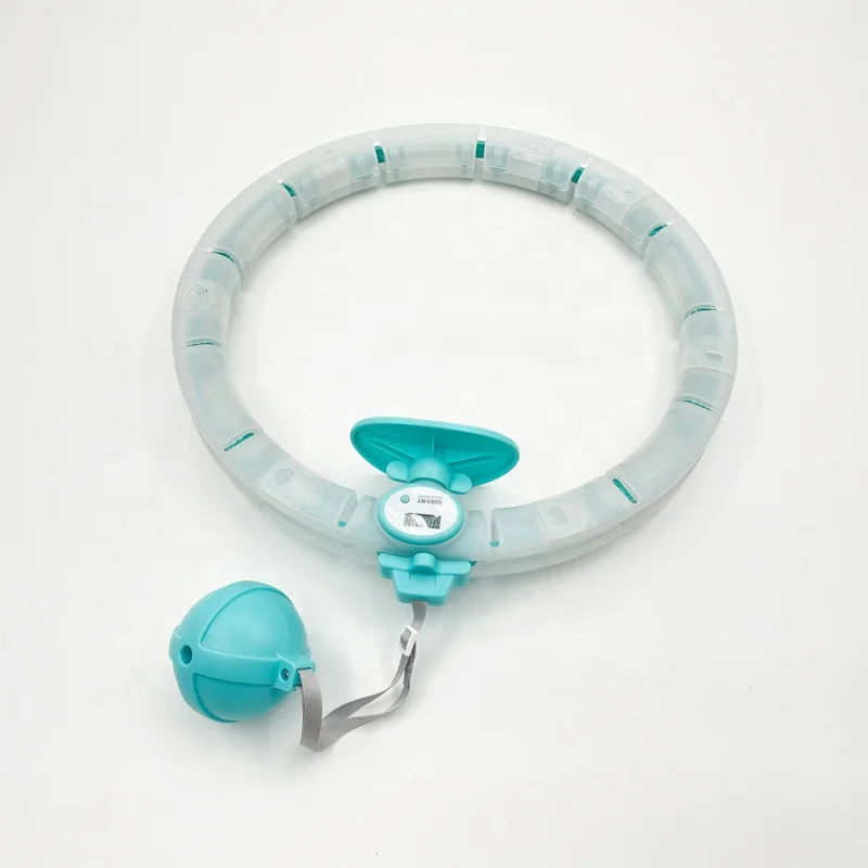 

Smart Waist Weight Loss Fitness Hoola Hoops for Adults Weight Loss, Orange/blue