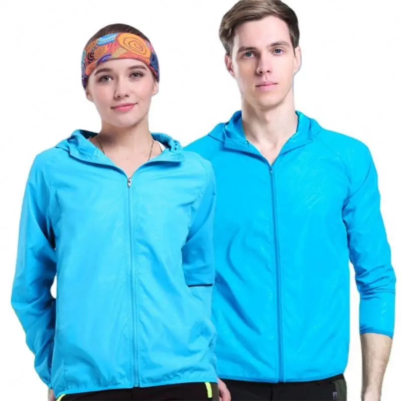 

Wholesale spring and summer custom LOGO outdoor sports fishing mountain climbing UV protection windbreaker, Multicolor optional