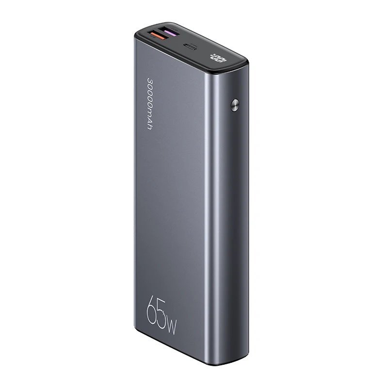 

USAMS New Product PD 65w Big capacity 30000mah Power bank with 2 USB output Power Bank 30000 Fast charging Powerbanks