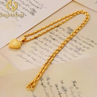 

Jinpinhui jewelry Vietnamese hot style gold plated necklace Loving heart pendant