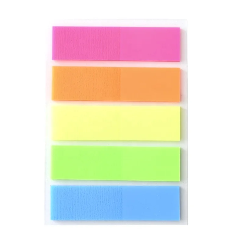 

Without Covering Text PET Material Writeable Surface Transparent Sticky Note