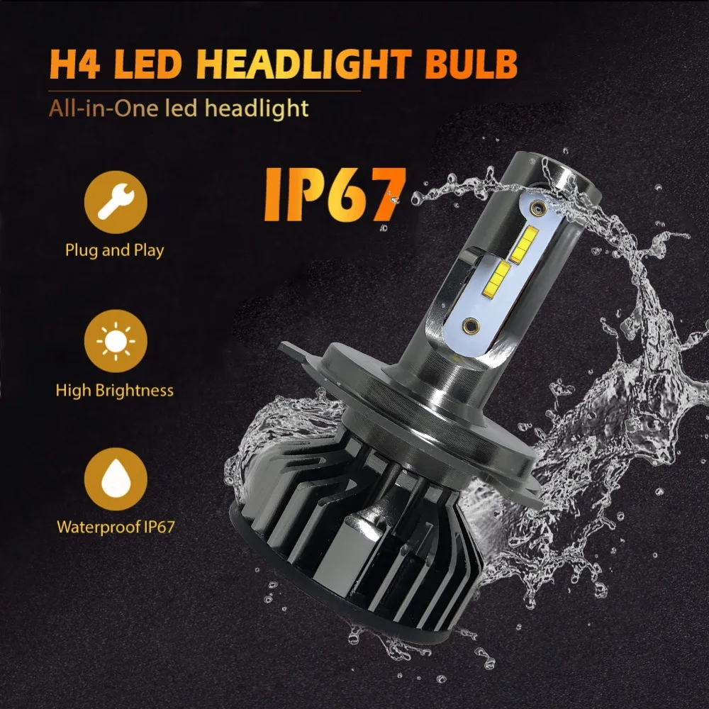 F2 Led Headlight H7 Led H4 Mini F2 Led H7 Car Light Automotive Lamp ...