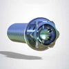 Titanium alloy motorcycle shock absorption modification screws, clamp screws, modification accessories