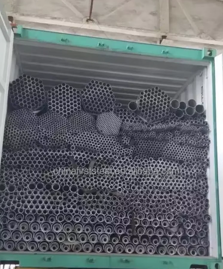 First Steel Welded Hot Dip Galvanized Steel Pipes Gi Round Iron Pipe Steel Pipe