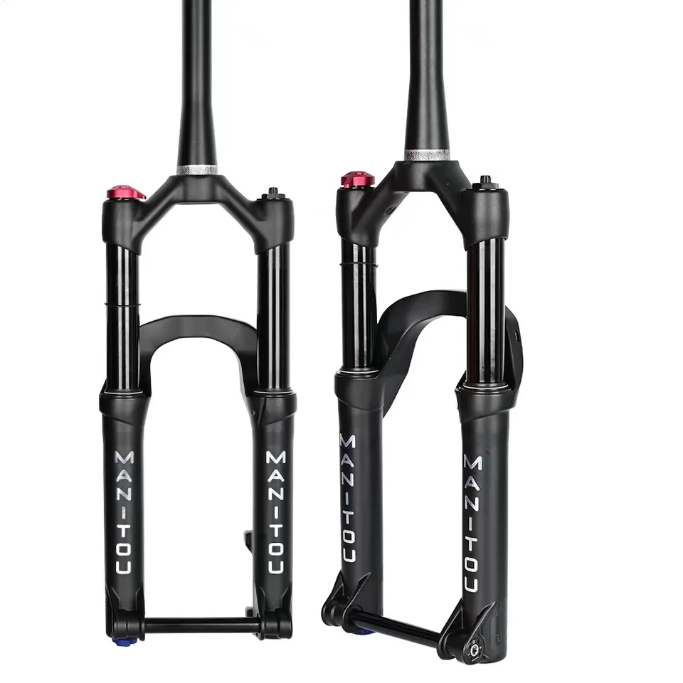 

MTB Bicycles Air Shock Forks Mountain Bicycle Suspension Fork 20 inch Fork For Bike, Black