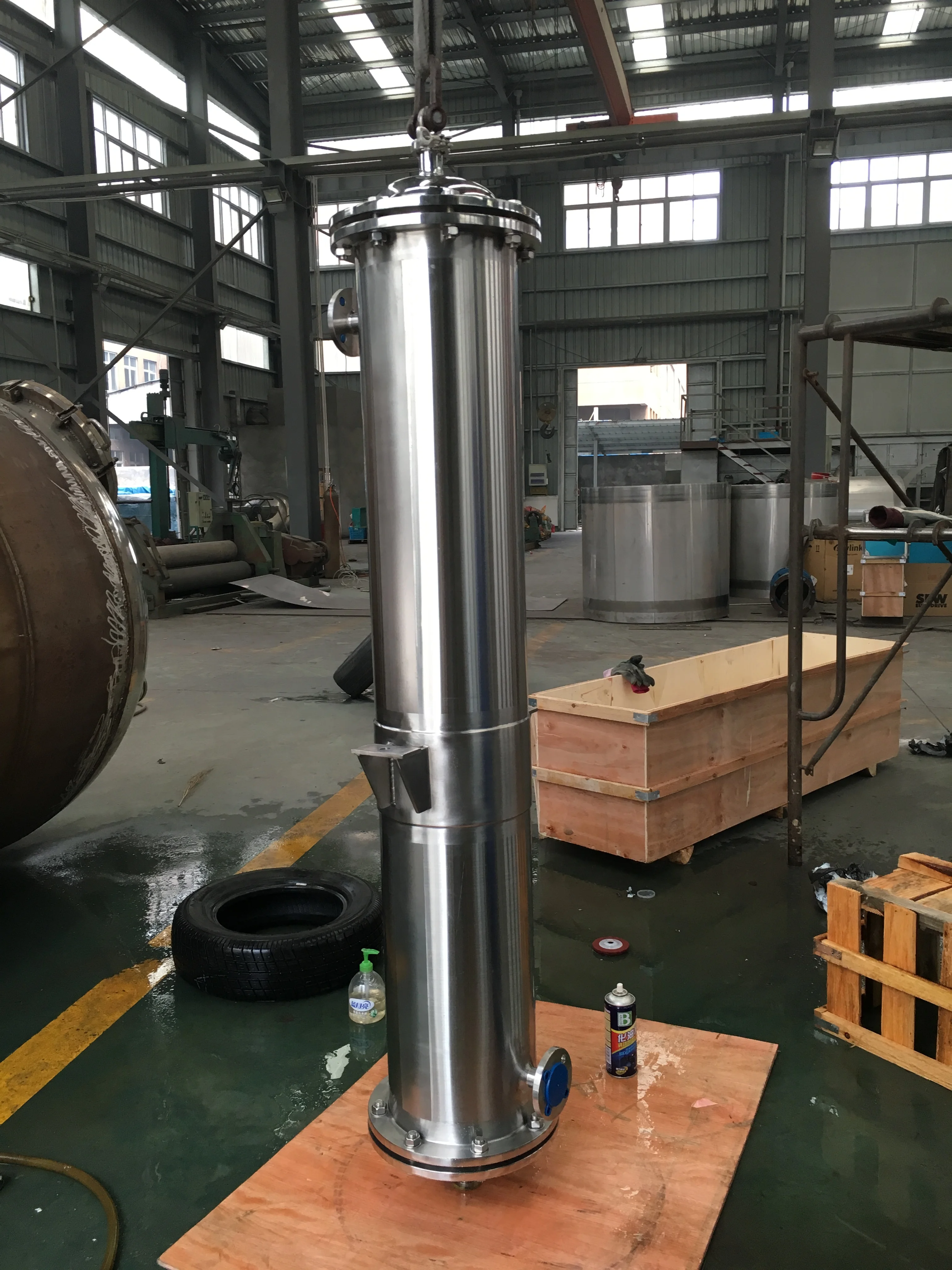 
Wholesale and mill supply energy-saving tubular heat exchanger oil cooler hydraulic water cooling tubular heat exchanger 