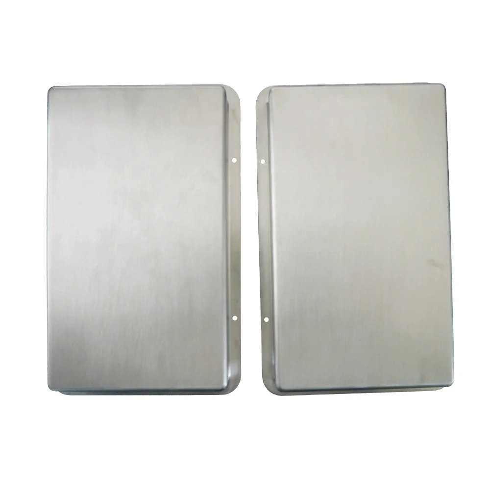 OEM Factory Custom CNC Machining  Aluminum Cover Prototype Samples